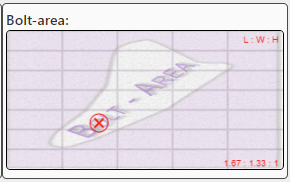 The Bolt-Area diagram for a room 500 x 400 x 300cm. That's the same ratio as 1.67 x 1.33 x 1 (all room dimensions divided by the room height / 300cm). Pic from amroc THE room mode calculator